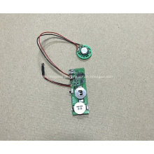 Ativação de luz chip de som USB, módulo de som do leitor de MP3, módulo de voz MP3 com CDS